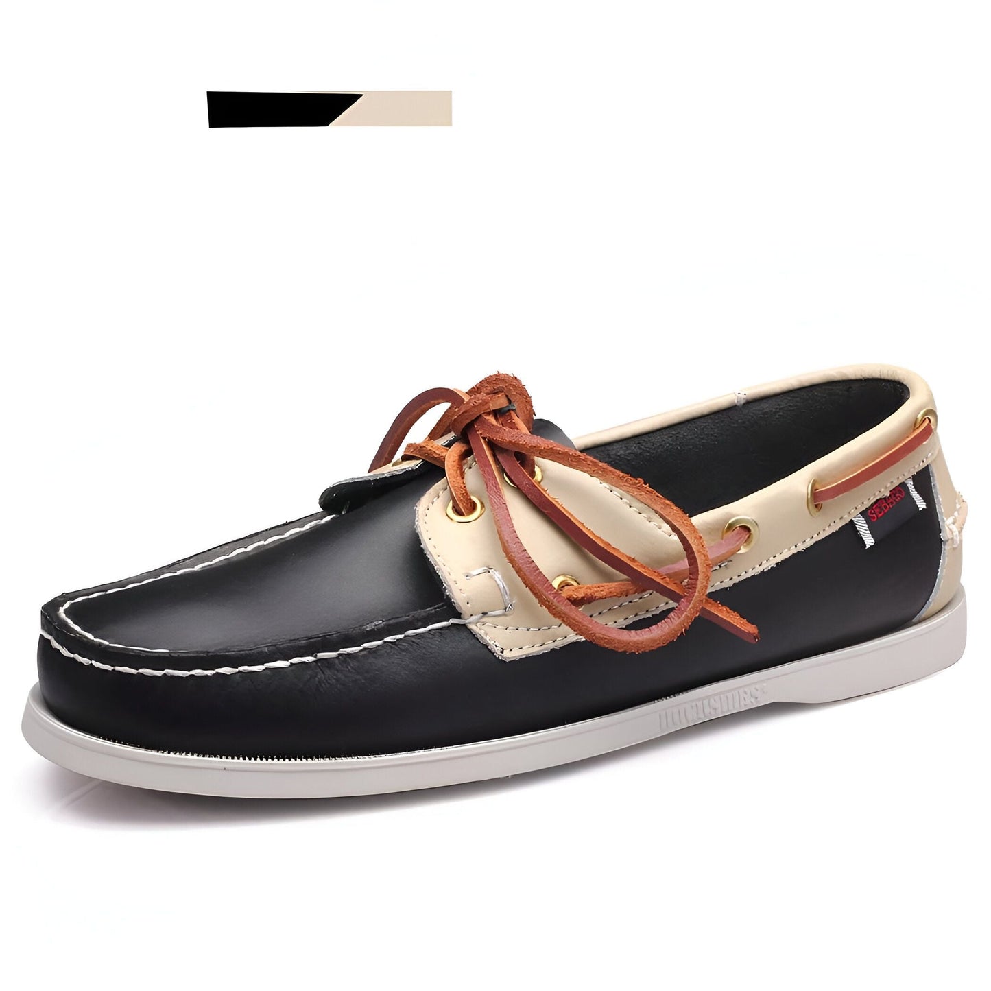 LuxeLine Mocassins Bateau Homme Similicuir Décontractés