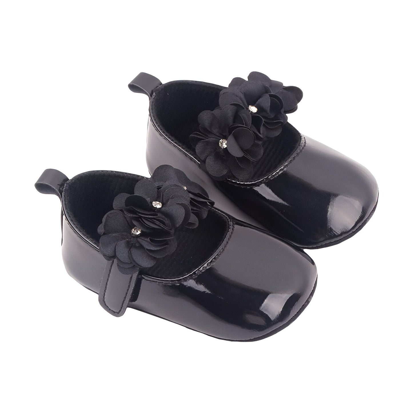 Chaussons Bébé Fille Fleur Décoré - BrandX