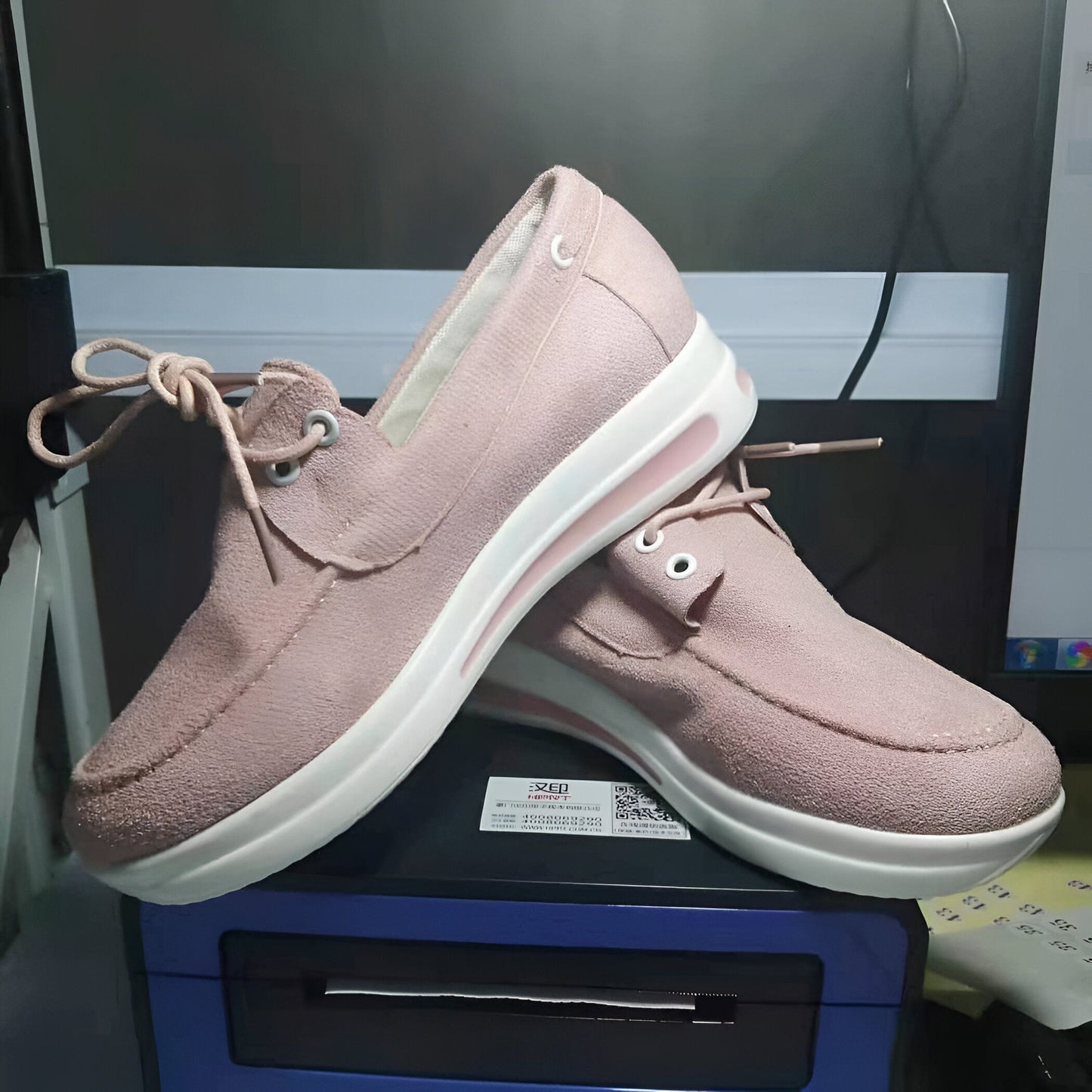 Mocassins Femme Plateforme Lacets—Élégance Quotidienne