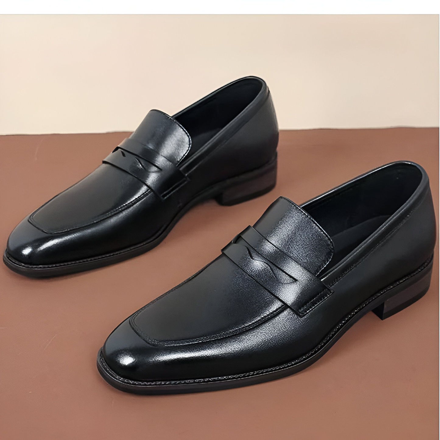 LuxeMoc Mocassins Homme Cuir Véritable Classiques