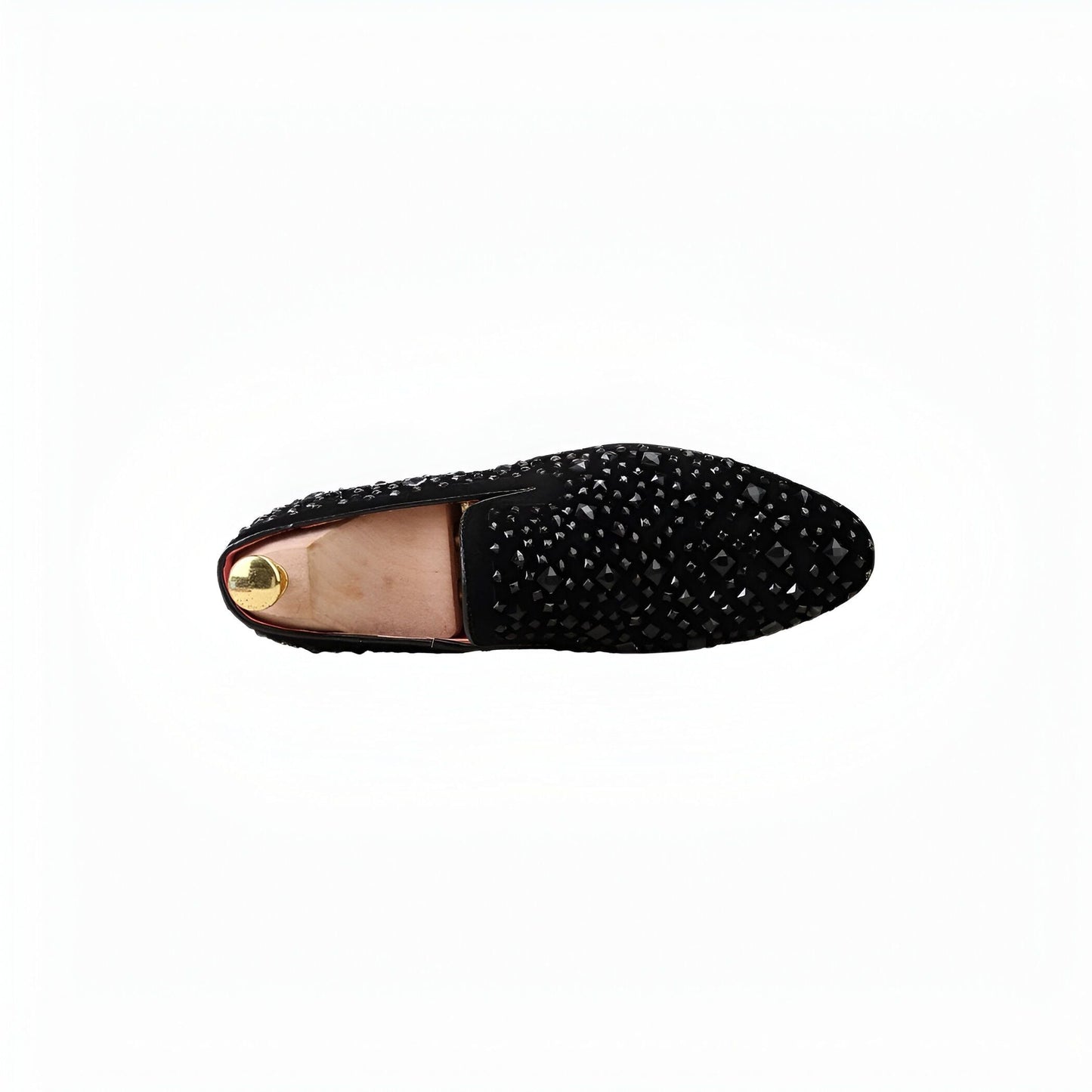 LuxSteps Mocassins Homme Paillettes Métalliques Mariage