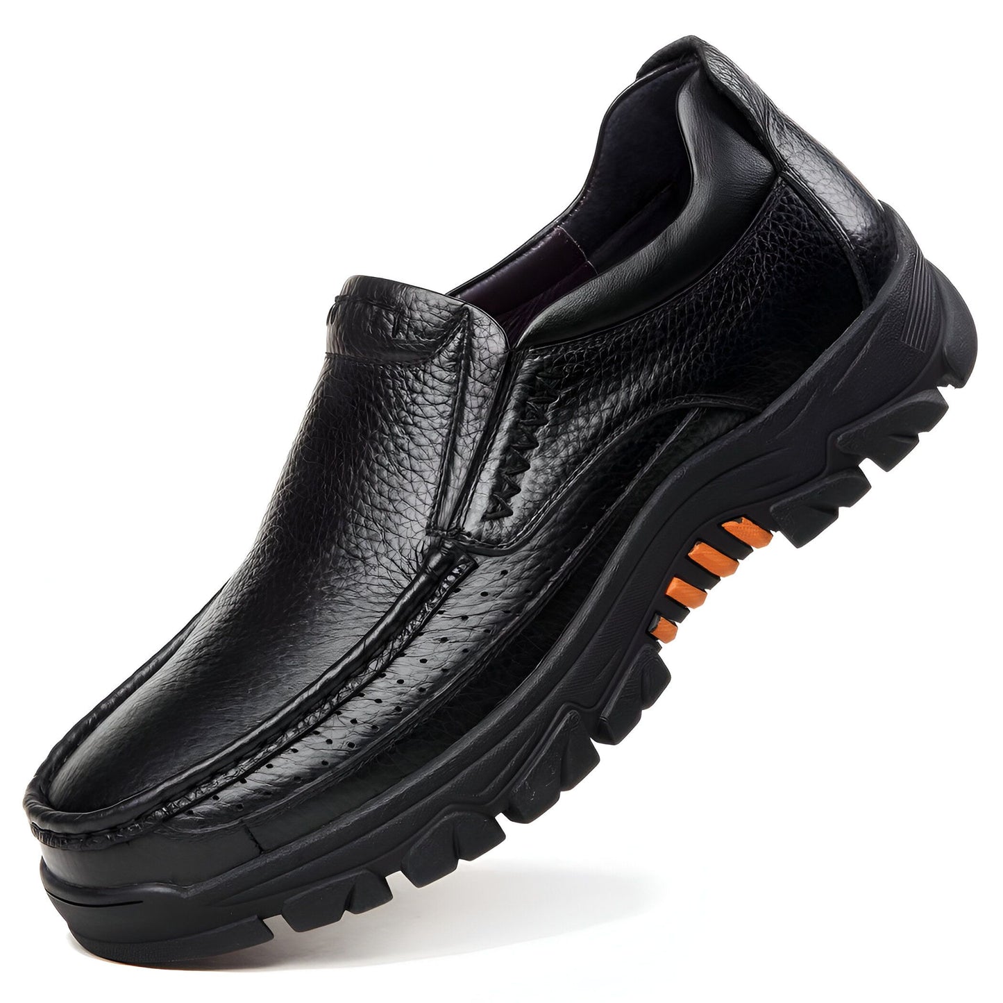 Mocassins Cuir Véritable - Confort & Élégance Homme