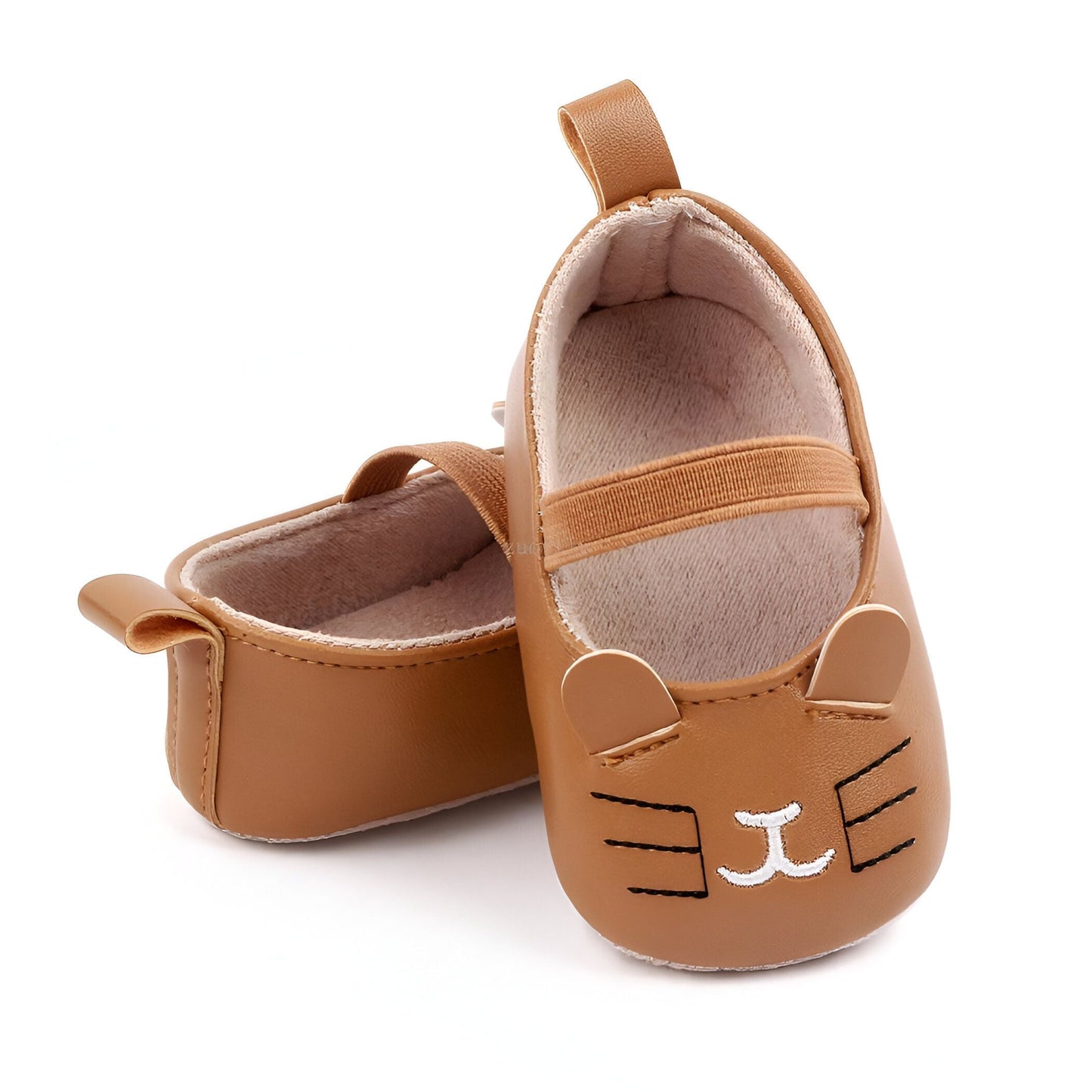 Chaussons Bébé Chic: Souples Antidérapants Motif Chat