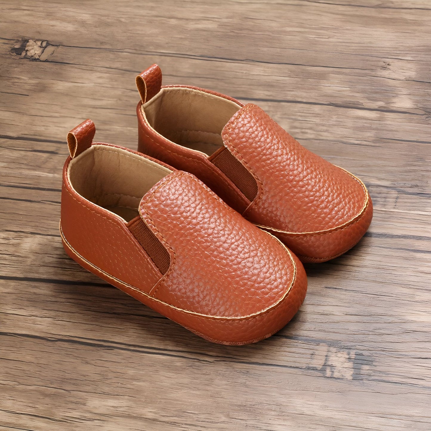 Brandique Chaussons Bébé Mocassins Cuir Synthétique