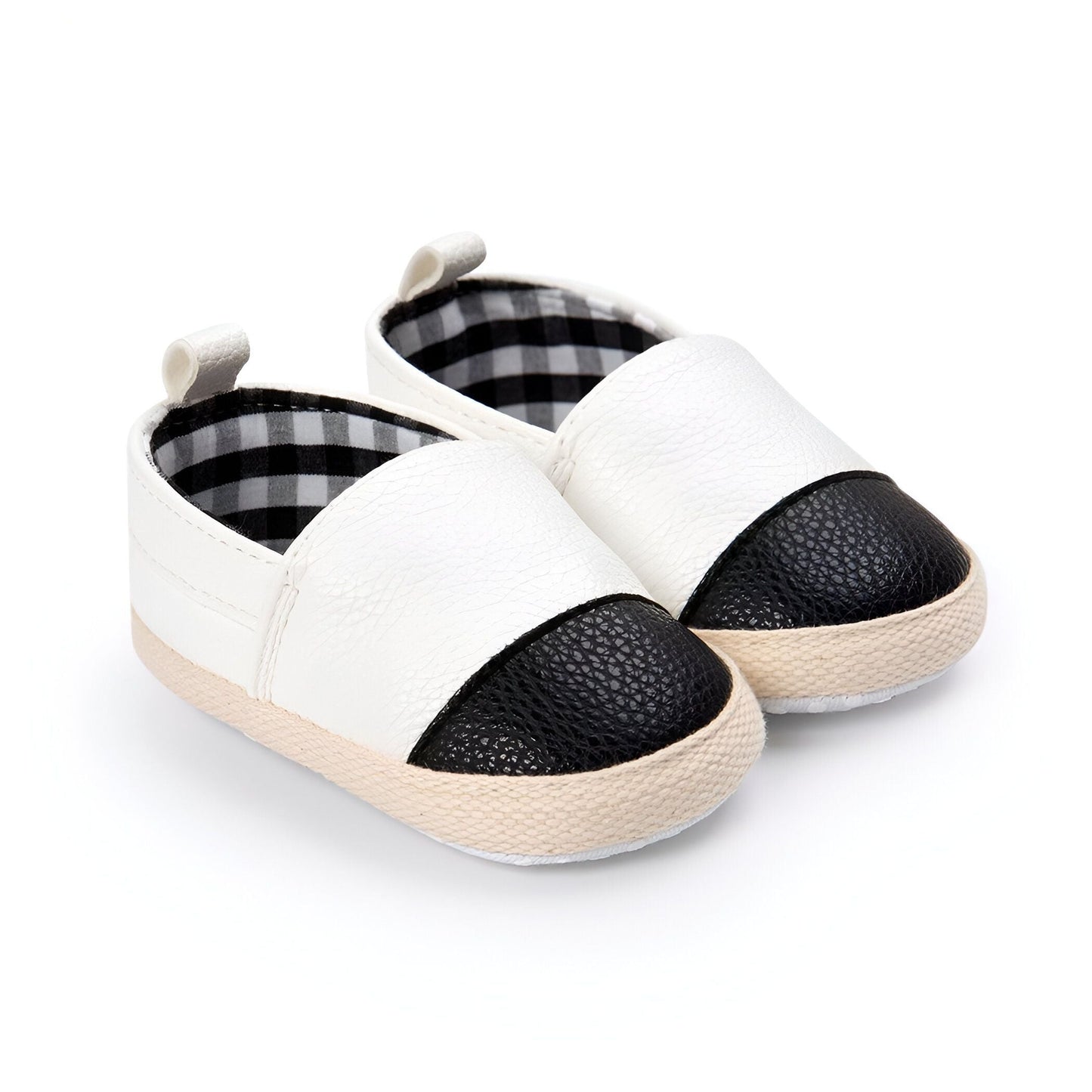 Kido | Mocassins Bébé Fille Bicolores Brillants Souples
