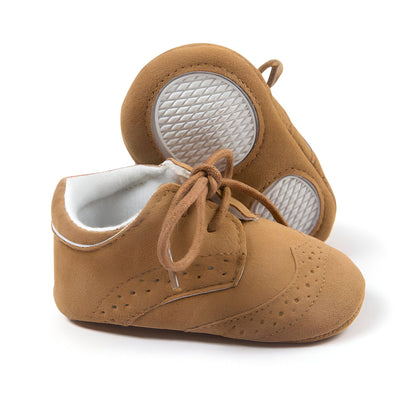 Mocassins Bébé Garçon - Souples, Lacets, Premiers Pas
