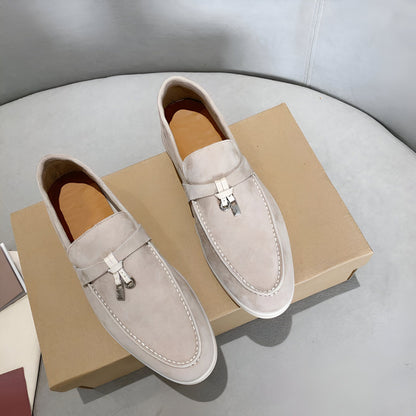 Mocassins Homme Luxe Gland Cuir Végan Raffiné