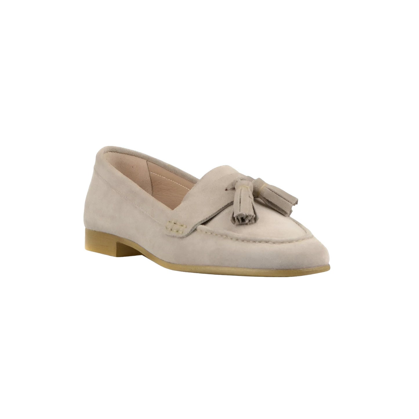 Premium Mocassins Daim Plat Femme Glands Élégants