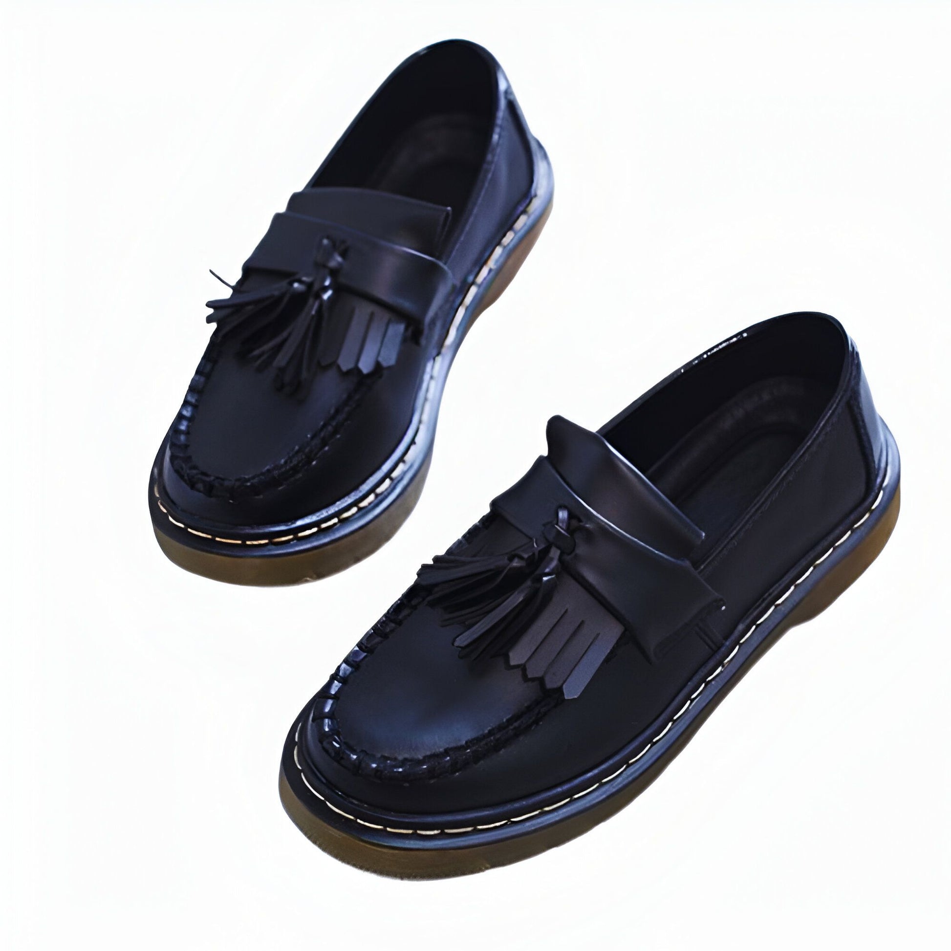Mocassins Femme - Glands Franges Cuir Synthétique Stylé