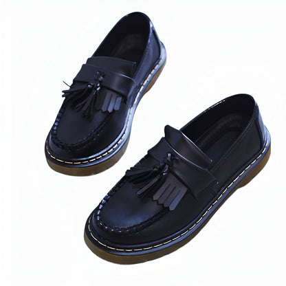 Mocassins Femme - Glands Franges Cuir Synthétique Stylé