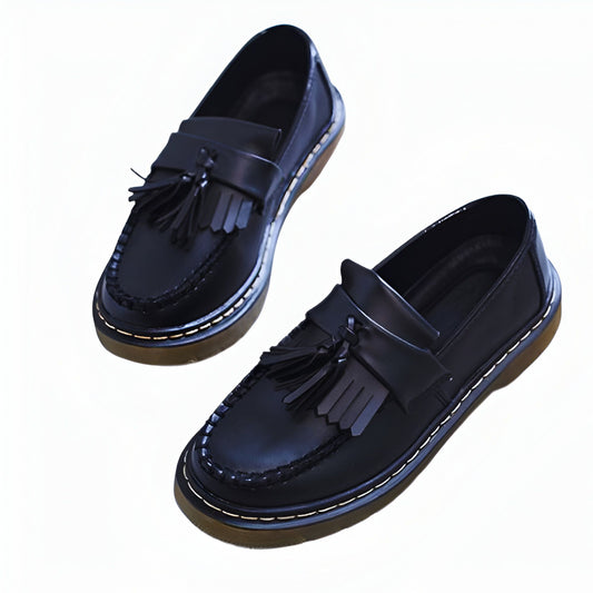 Mocassins Femme - Glands Franges Cuir Synthétique Stylé