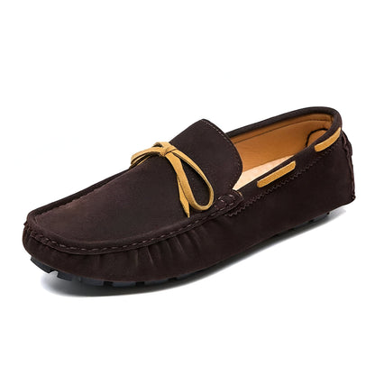 NeoMarin Mocassins Bateau Homme Daim Faciles à Enfiler