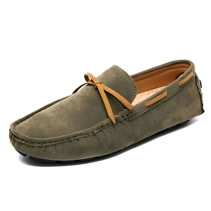 NeoMarin Mocassins Bateau Homme Daim Faciles à Enfiler