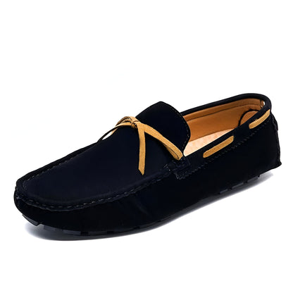 NeoMarin Mocassins Bateau Homme Daim Faciles à Enfiler