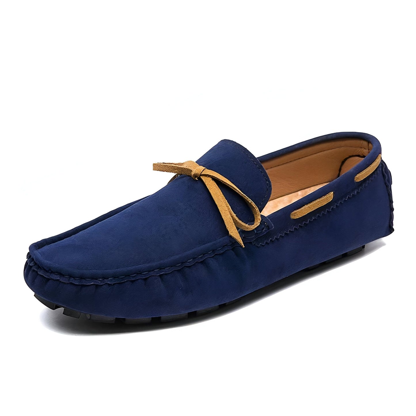 NeoMarin Mocassins Bateau Homme Daim Faciles à Enfiler