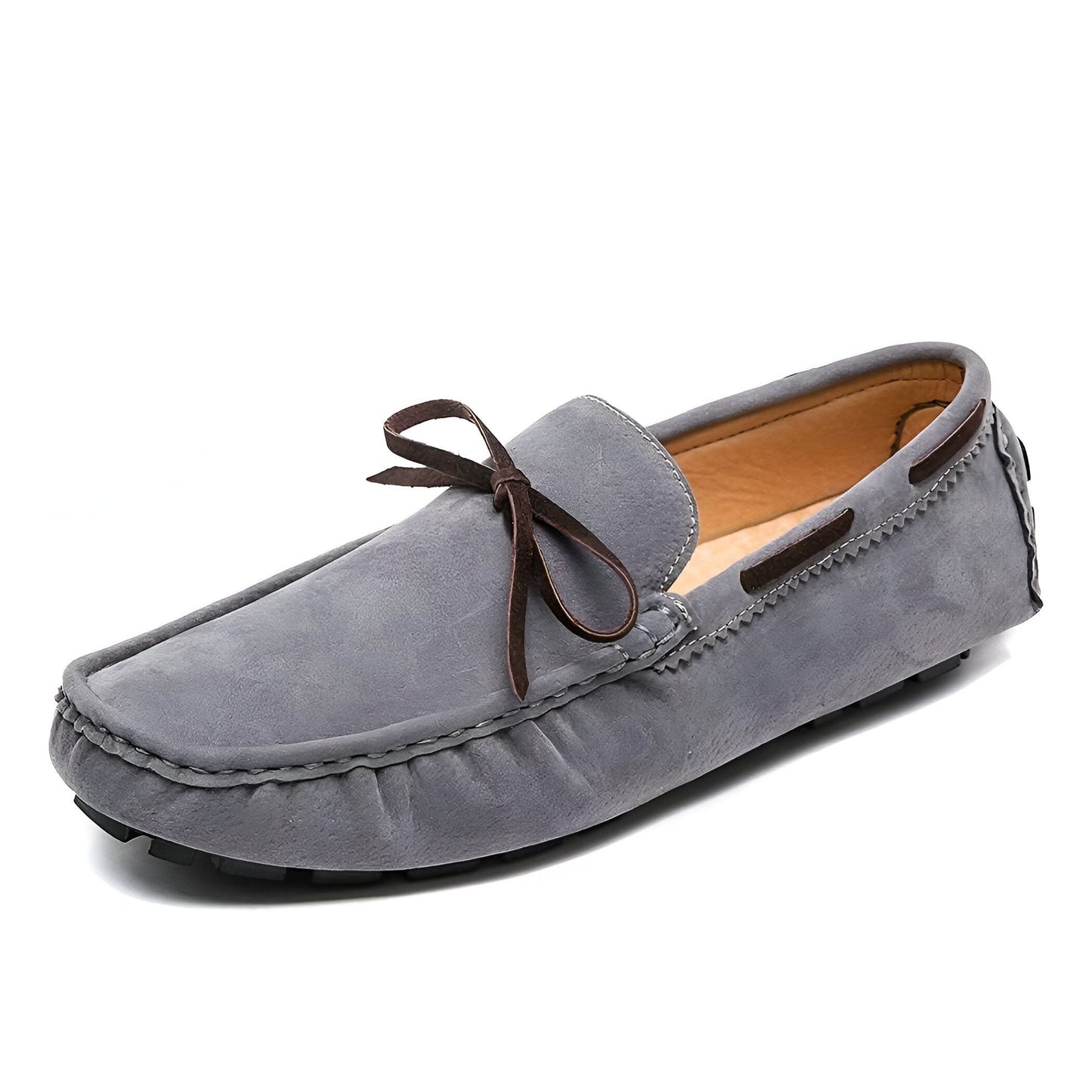 NeoMarin Mocassins Bateau Homme Daim Faciles à Enfiler