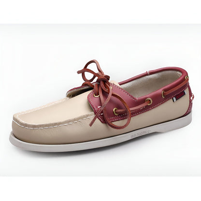 LuxeLine Mocassins Bateau Homme Similicuir Décontractés