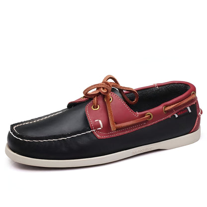 LuxeLine Mocassins Bateau Homme Similicuir Décontractés