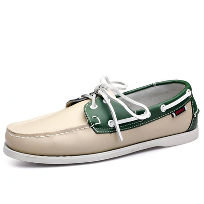 LuxeLine Mocassins Bateau Homme Similicuir Décontractés