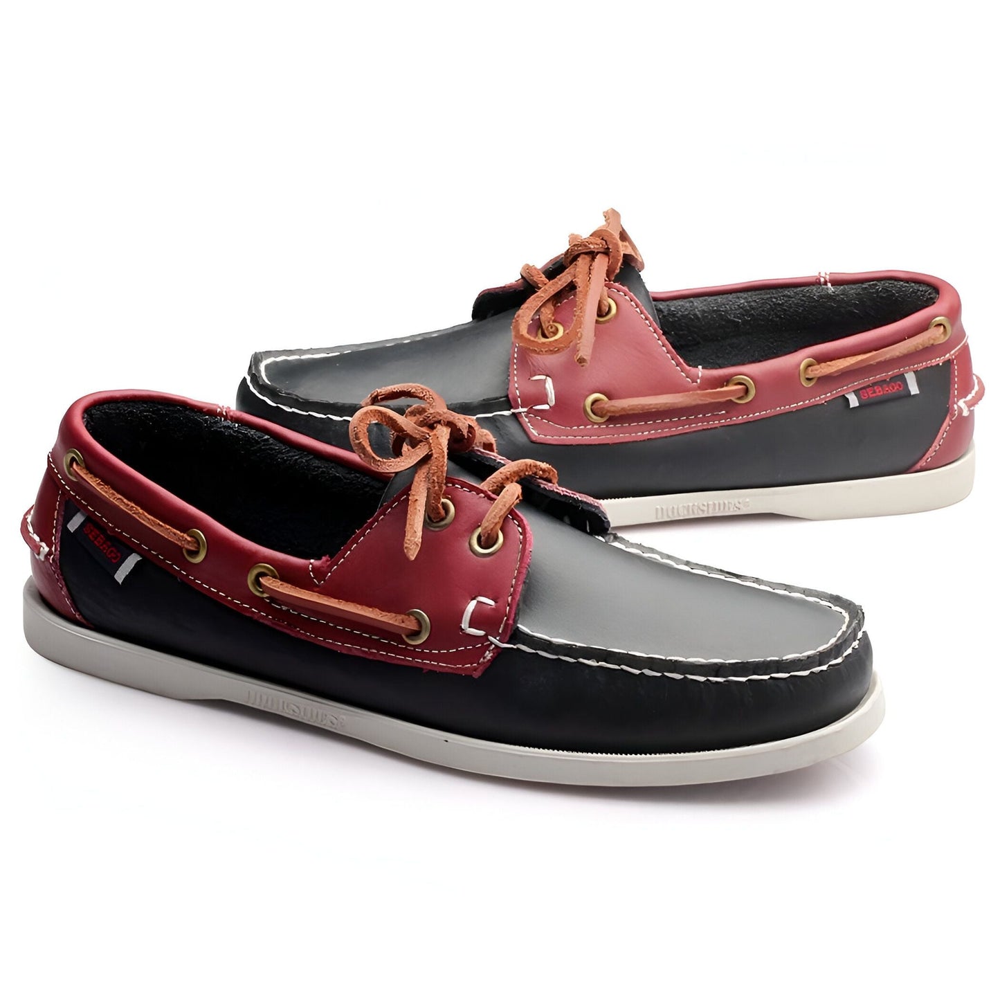 LuxeLine Mocassins Bateau Homme Similicuir Décontractés
