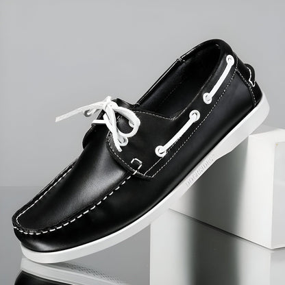 UrbanLux Mocassins Cuir Homme Ville Formels Lacets