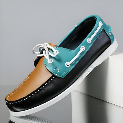 UrbanLux Mocassins Cuir Homme Ville Formels Lacets
