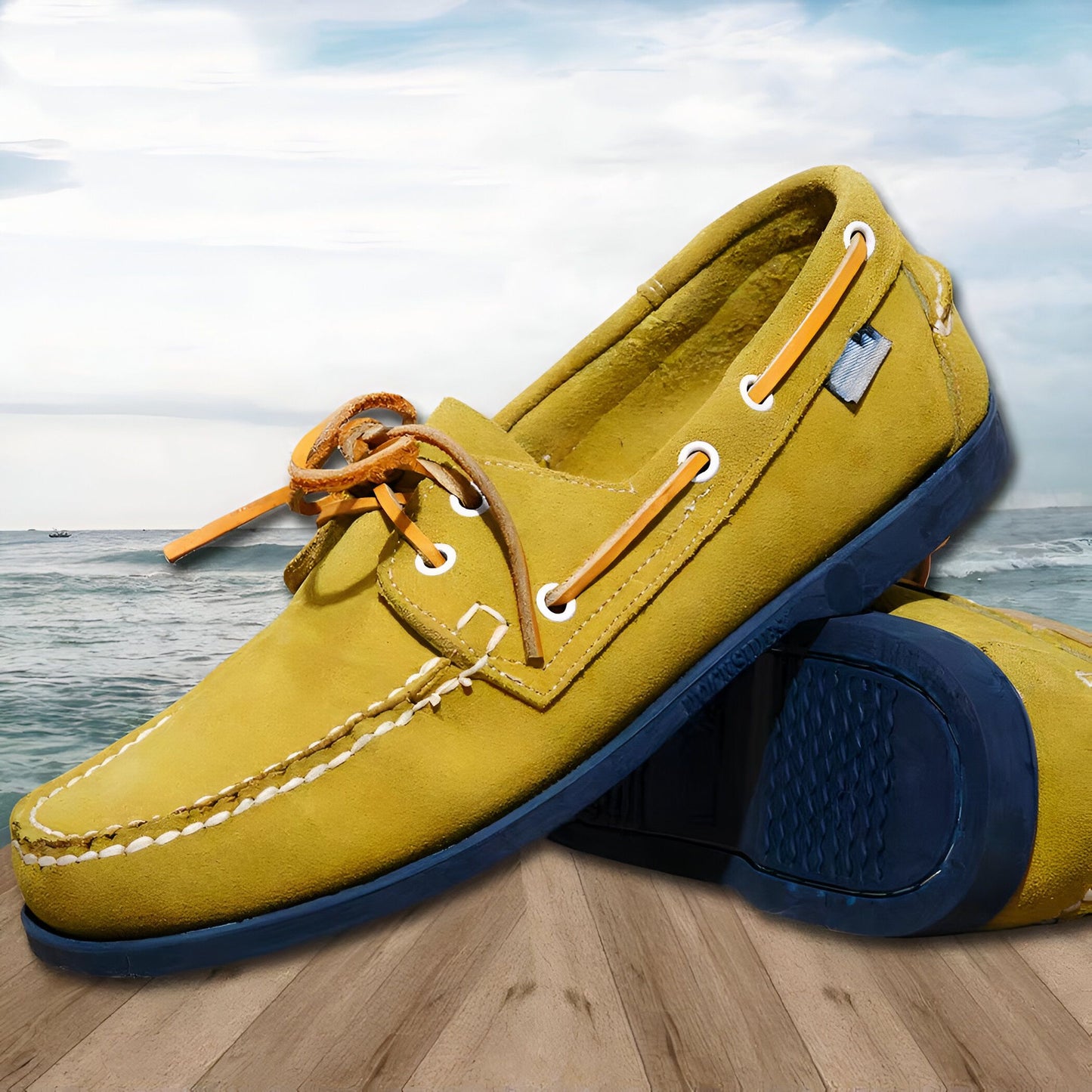Mocassins Bateau Homme - Cuir Véritable