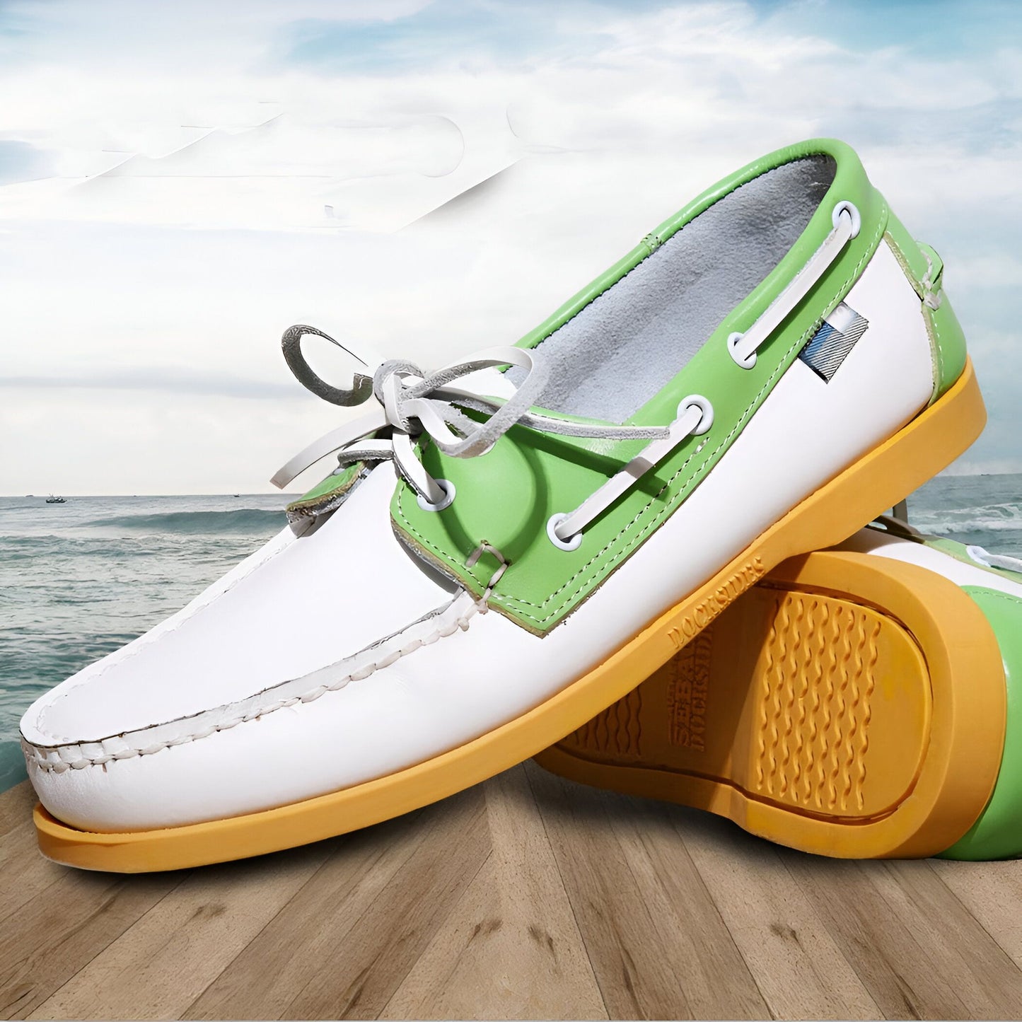 Mocassins Bateau Homme - Cuir Véritable