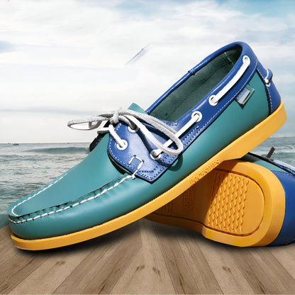 Mocassins Bateau Homme - Cuir Véritable