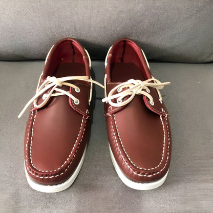 Luxe Mocassins Bateau Homme Casual en Simili Cuir
