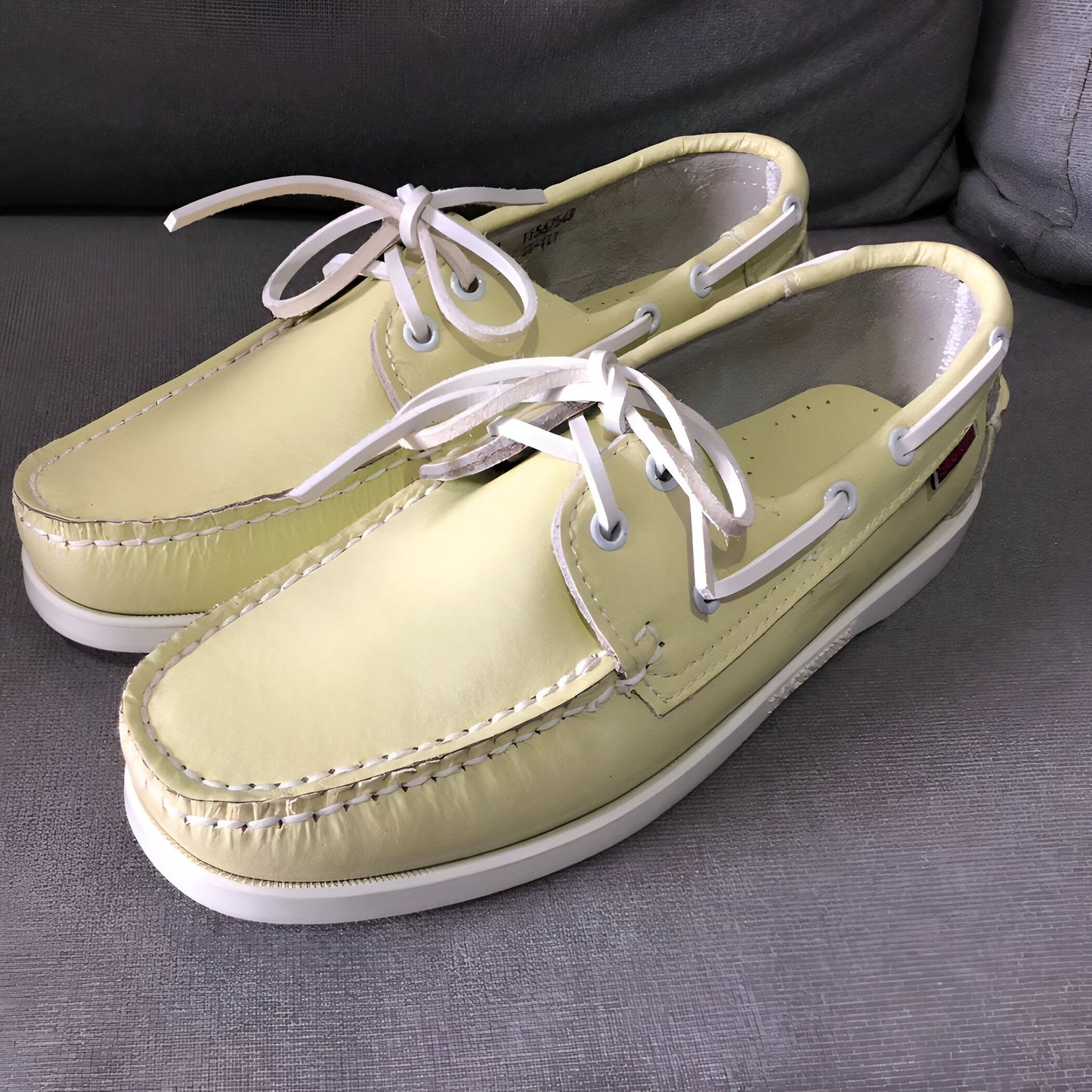Luxe Mocassins Bateau Homme Casual en Simili Cuir