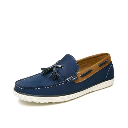 Mocassins Bateau Homme – Suédé Gland Élégant