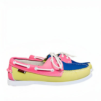Nautis Mocassins Bateau Homme Tricolores Confortables