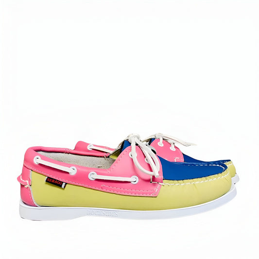 Nautis Mocassins Bateau Homme Tricolores Confortables