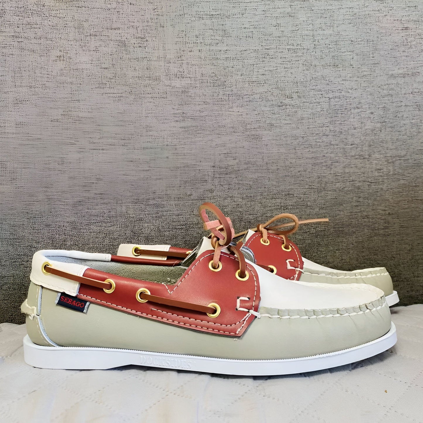 Nautis Mocassins Bateau Homme Tricolores Confortables