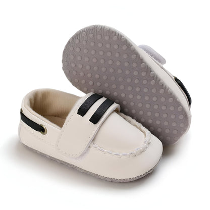 Luxe Mocassins Bébé Bateau Souples Velcro Élégants