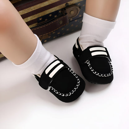 Luxe Mocassins Bébé Bateau Souples Velcro Élégants