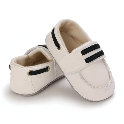 Luxe Mocassins Bébé Bateau Souples Velcro Élégants