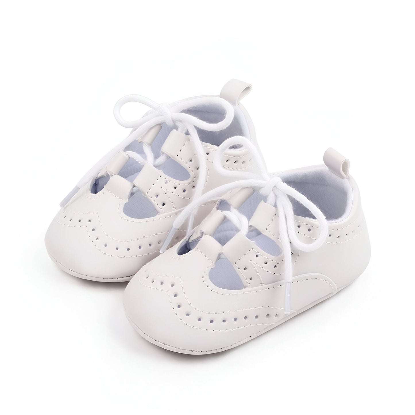 Mocassins Bébé Fille Style Baskets Ajourés Confortables