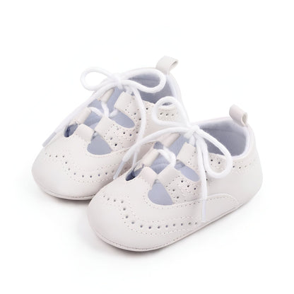 Mocassins Bébé Fille Style Baskets Ajourés Confortables