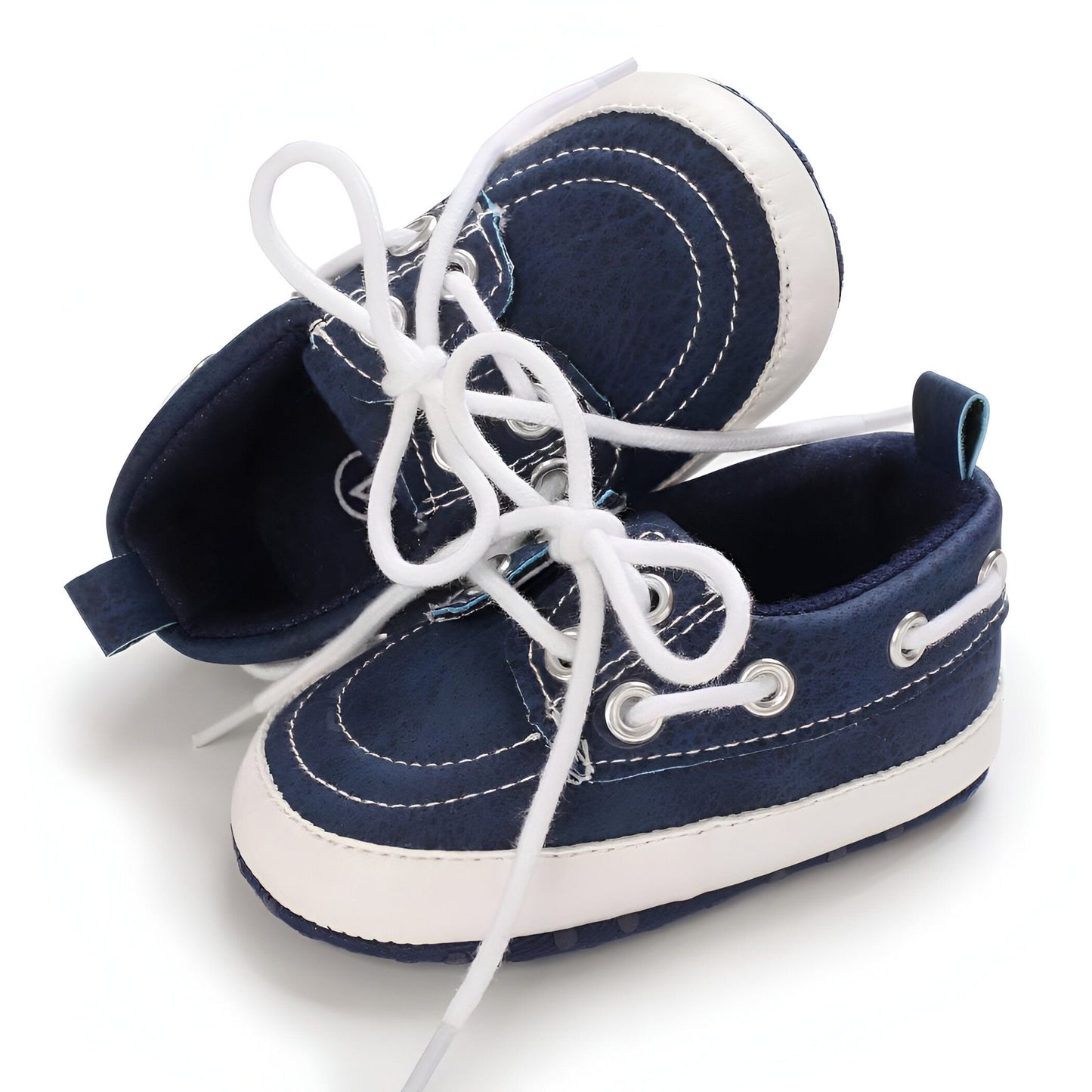 Petit Marin Mocassins Bébé Garçon Bateau Antidérapants