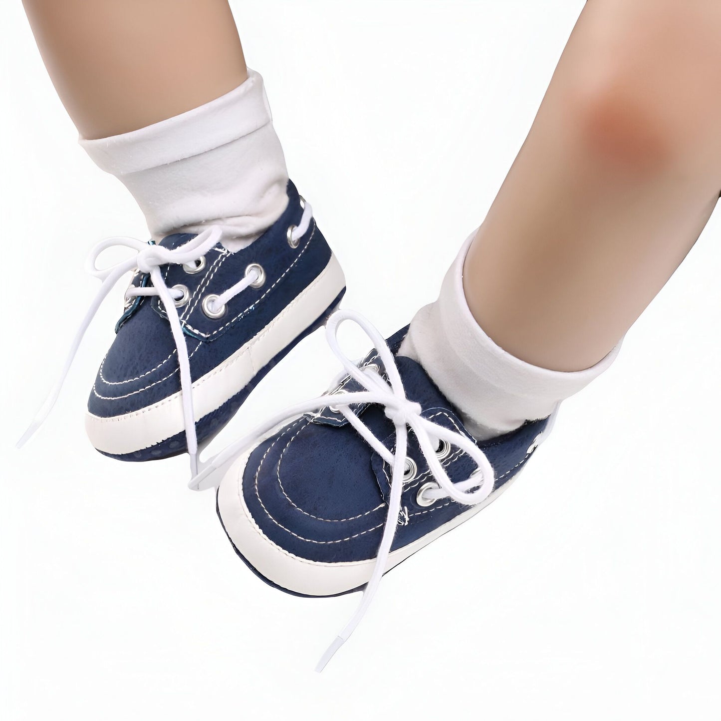 Petit Marin Mocassins Bébé Garçon Bateau Antidérapants