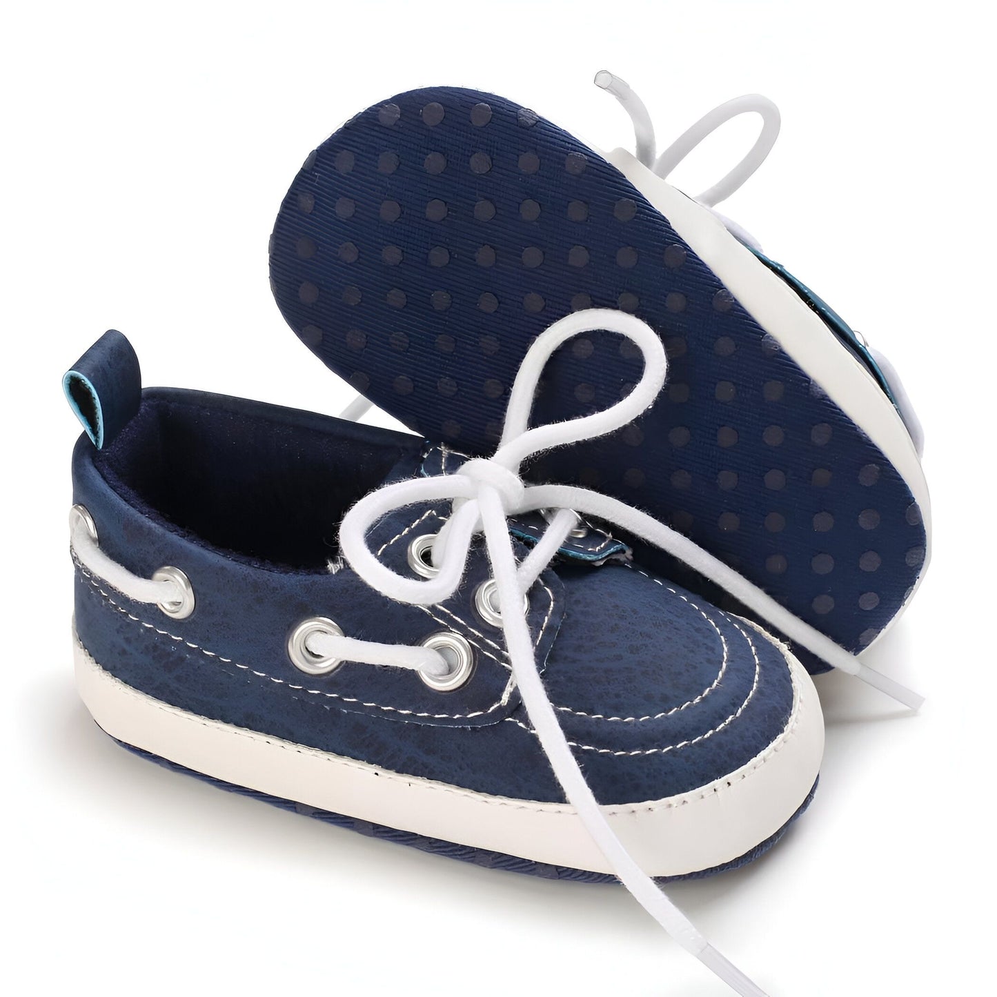 Petit Marin Mocassins Bébé Garçon Bateau Antidérapants