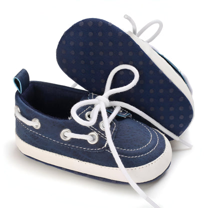 Petit Marin Mocassins Bébé Garçon Bateau Antidérapants