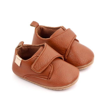 Mocassins Bébé Garçon – Simili Cuir, Antidérapante