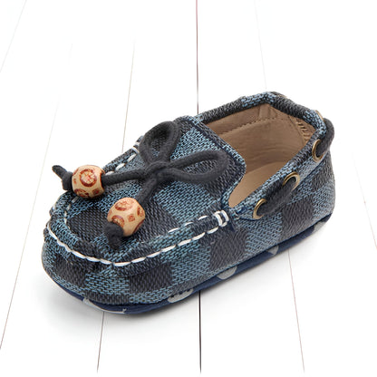 ChicBébé Mocassins Bébé Carreaux Perles Soignés