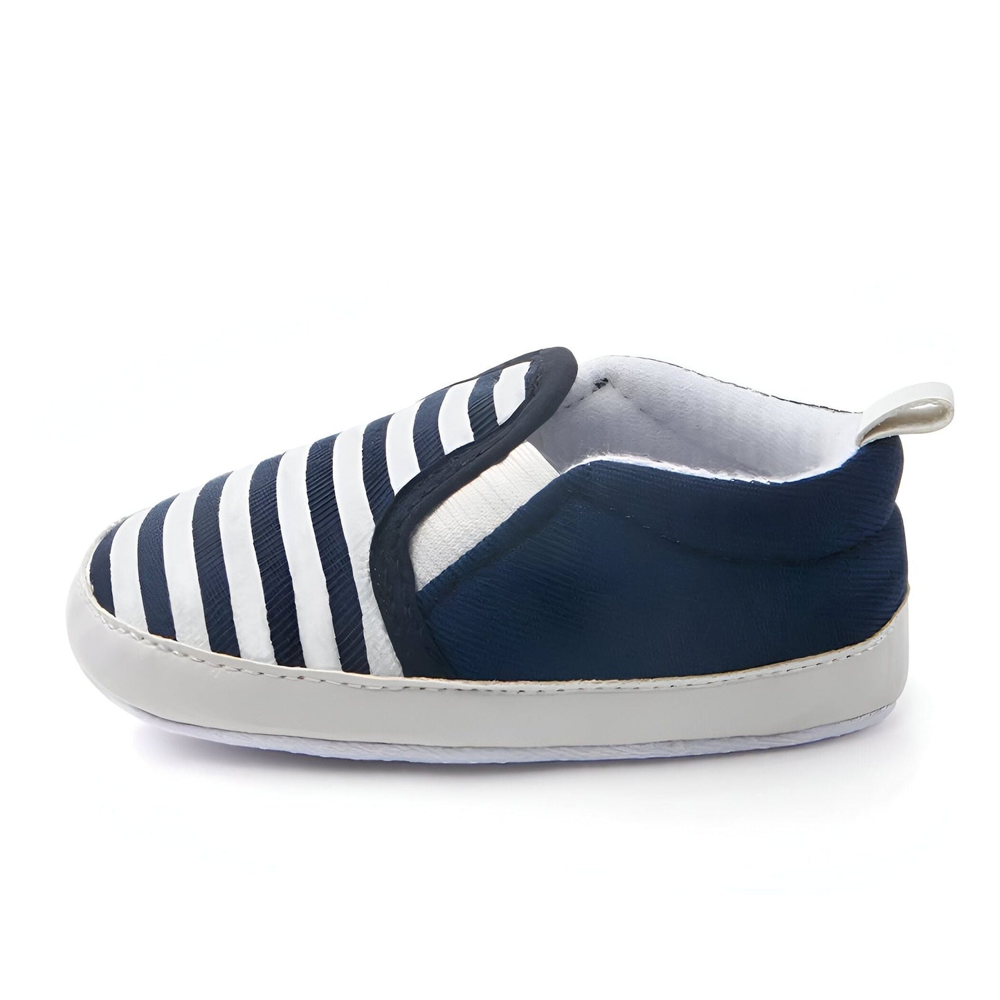 Mocassins Bébé Coton Rayures Été Confortables - BeChic