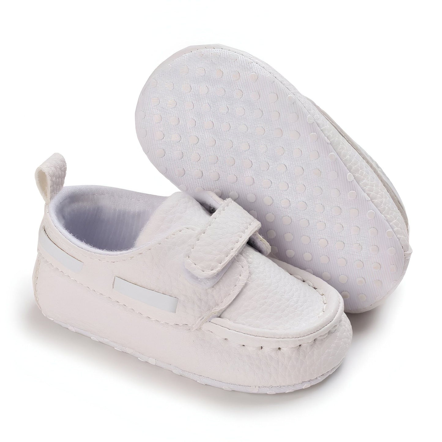 NovaKids Mocassins Bébé Bateau Velcro