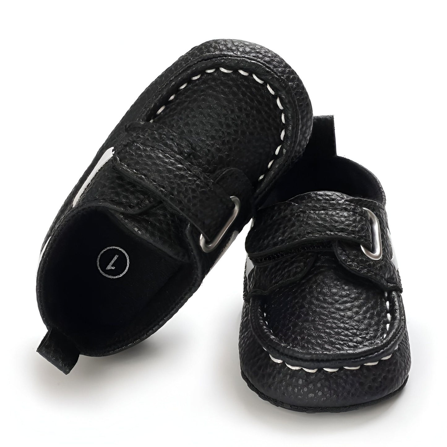 NovaKids Mocassins Bébé Bateau Velcro