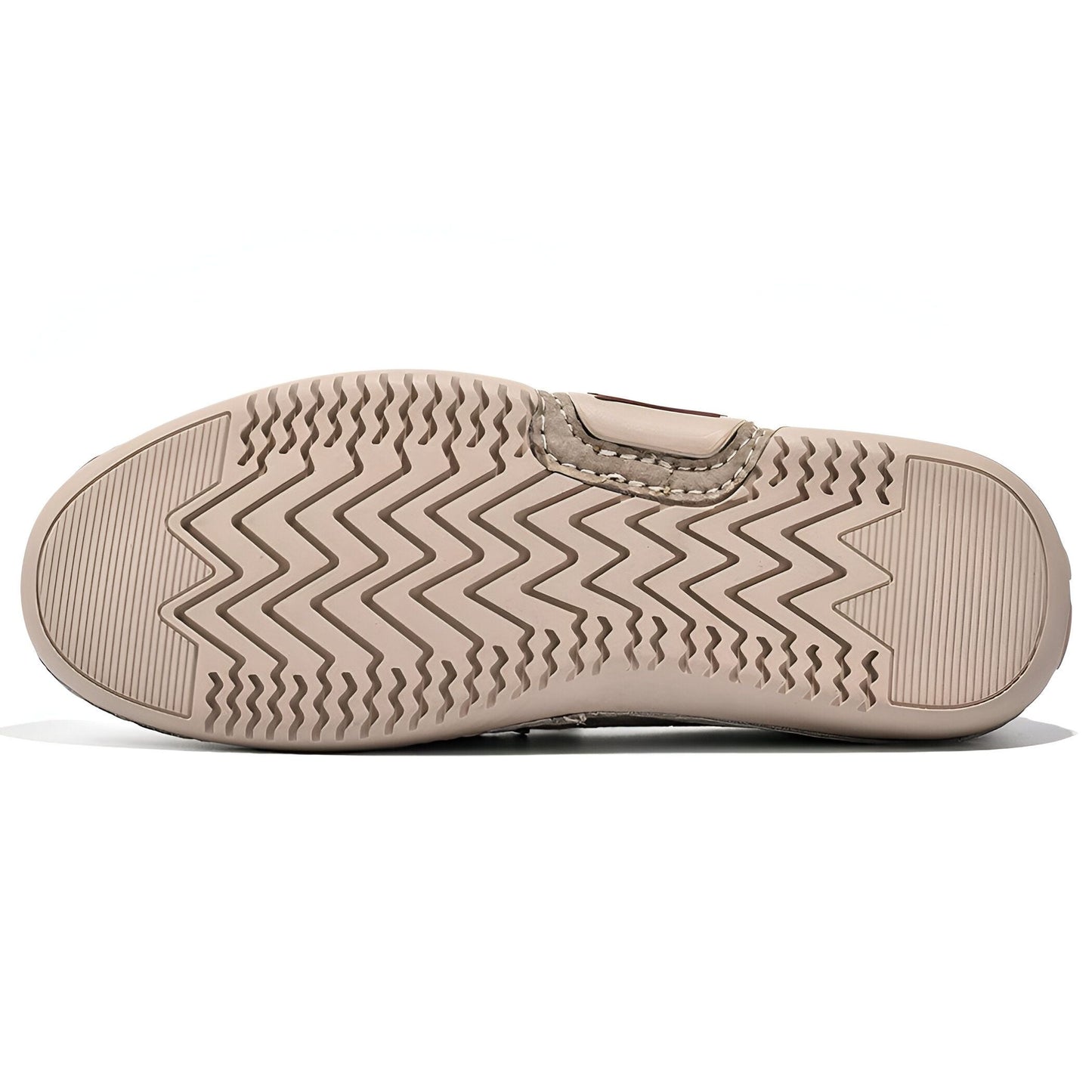 LuxeStep Mocassins Homme Beige en Daim Véritable